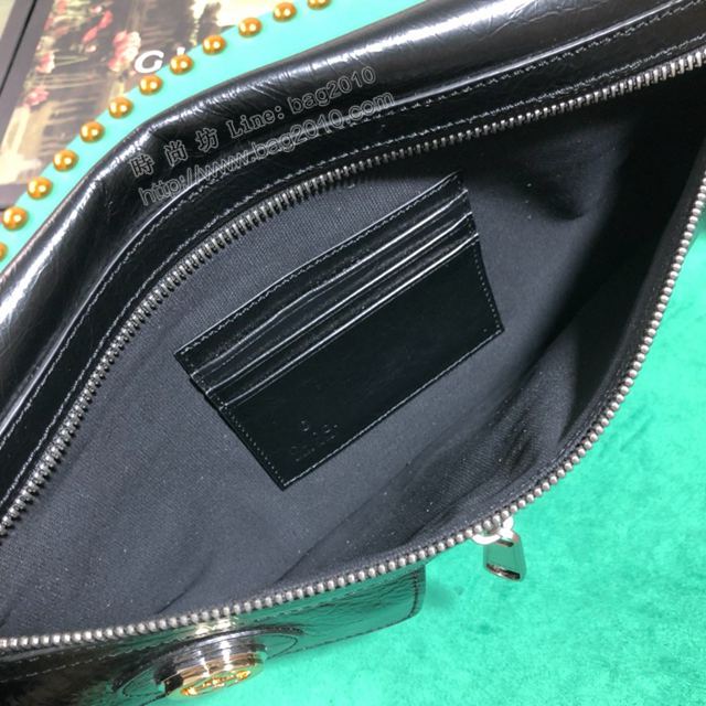Gucci包 古馳男包 575837克皮 進口牛皮 Gucci男腰包 Gucci男挎包  gudj1310